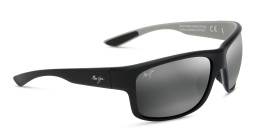 Maui Jim Rectangle Sunglasses in Black – Product Photo 2
