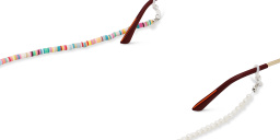 Shop The RICCI DISTRICT Crystals & Mother of Pearl Glasses Chain online.