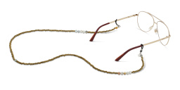 The RICCI DISTRICT Crystals & Amazonite Glasses Chain – Product Photo 4