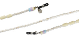 Shop The RICCI DISTRICT Howlite & Polymer Beads Glasses Chain online.