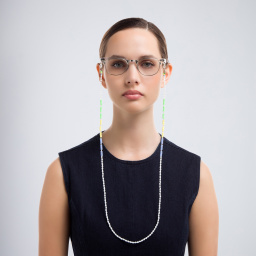 Shop The RICCI DISTRICT Crystals & Polymer Beads Glasses Chain online.