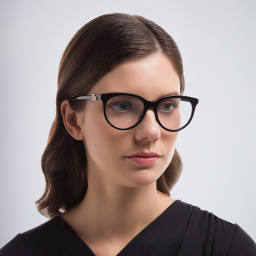 Shop GUCCI GG Cat-Eye Eyeglasses in Havana online.