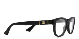 GUCCI Square Eyeglasses in Black – Product Photo 3