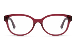 GUCCI Square Eyeglasses in Red – Product Photo 1
