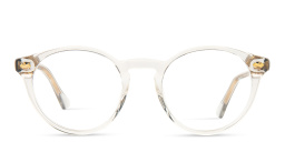 GUCCI Unisex Round Eyeglasses in Grey – Product Photo 1