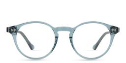 GUCCI Unisex Round Eyeglasses in Blue – Product Photo 1