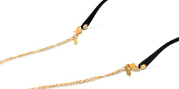 تسوق نظارة شمسية بإطار دائري غوتشي بلون أسود أونلاين.