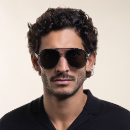 GUCCI Aviator Sunglasses in Grey – Product Photo 5