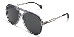 GUCCI Aviator Sunglasses in Grey – Product Photo 2
