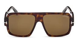 نظارات شمسية أفياتور من توم فورد بلون هافان داكن - صورة المنتج 1