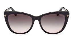 Shop TOM FORD Cat-Eye Sunglasses in Shiny Black online.