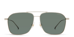 Shop MONTBLANC Aviator Sunglasses in Gold online.