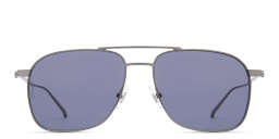 Shop MONTBLANC Aviator Sunglasses in Silver online.