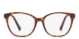 VALENTINO Square Eyeglasses in Brown – Product Photo 1