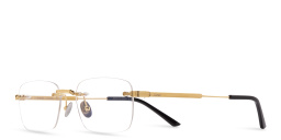 Cartier Signature 'C'de Cartier Wide Rimless Eyeglasses in Gold – Product Photo 2