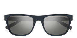 Shop MONTBLANC Rectangle Sunglasses in Grey online.
