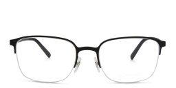 تسوق نظارة طبية مستطيلة بنصف إطار EYE'M بلون أسود ورصاصي أونلاين.