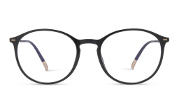 Shop Silhouette Unisex Round Eyeglasses in Black online.
