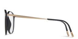 Shop Silhouette Unisex Round Eyeglasses in Black online.