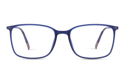 Shop Silhouette Square Eyeglasses in Blue online.