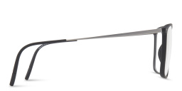 Shop Silhouette Square Eyeglasses in Black online.