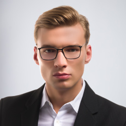 Shop Silhouette Square Eyeglasses in Dark Blue online.