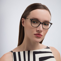 Shop MYKITA Cat-Eye Eyeglasses in Black online.