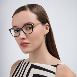 Shop MYKITA Cat-Eye Eyeglasses in Black online.