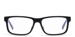 EYE'M Rectangle Eyeglasses in Black – Product Photo 1