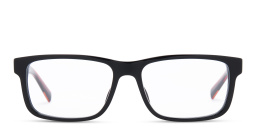Rectangle Eyeglasses من EYE'M بلون أسود أحمر - صورة المنتج 1
