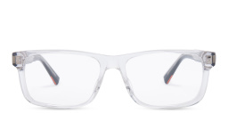EYE'M Rectangle Eyeglasses in Transparent – Product Photo 1