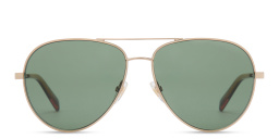 EYE'M Aviator Sunglasses in Rose Gold – Product Photo 1