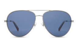 EYE'M Aviator Sunglasses in Silver – Product Photo 1