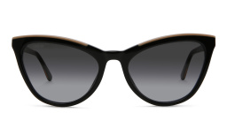 نظارة شمسية بإطار كات آي من EYE'M بلون أسود - صورة المنتج 1