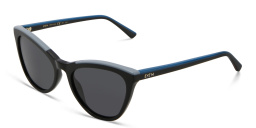 Shop EYE'M Cat Eye Sunglasses in Black online.