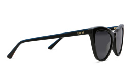 Shop EYE'M Cat Eye Sunglasses in Black online.