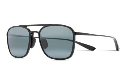 Shop Maui Jim Keokea Unisex Aviator Sunglasses in Black online.