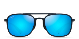 Shop Maui Jim Keokea Unisex Aviator Sunglasses in Blue online.