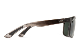 Maui Jim Huelo Unisex Rectangle Sunglasses in Grey – Product Photo 3