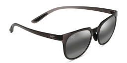 Shop Maui Jim Wailua Round Sunglasses in Grey online.