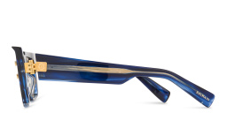 BALMAIN Unisex Square Sunglasses in Blue – Product Photo 3