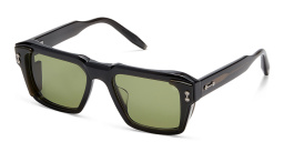 AKONI Hercules Square Sunglasses in Black – Product Photo 2
