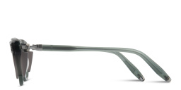 AKONI Orion Round Eyeglasses in Blue – Product Photo 4