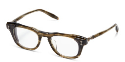 نظارة طبية أوريون بإطار دائري من آكوني بلون بني ذهبي - صورة المنتج 2