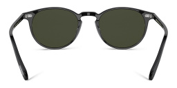 Shop OLIVER PEOPLES Unisex Panthos Sunglasses in Black online.