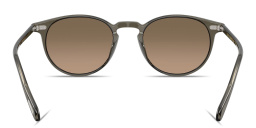 Shop OLIVER PEOPLES Riley Sun Unisex Panthos Sunglasses in Inkwell online.