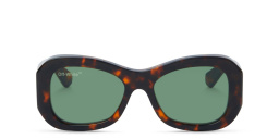 OFF WHITE Unisex Round Sunglasses in Havana – Product Photo 1