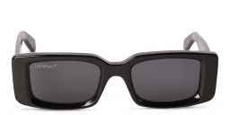 OFF WHITE Arthur Unisex Rectangle Sunglasses in Black – Product Photo 1