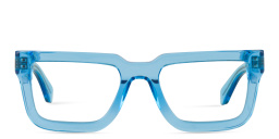 Unisex Square Eyeglasses من أوف وايت بلون أزرق - صورة المنتج 1