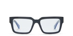 Shop OFF WHITE Unisex Square Eyeglasses in Black online.